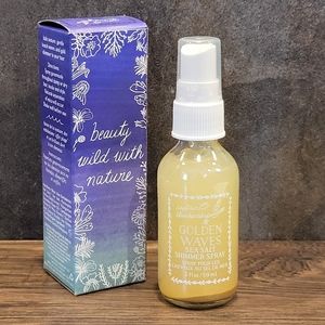 Captain Blankenship Golden Waves sea salt shimmer spray